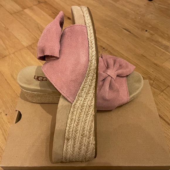 [New] UGG Australia Jaycee Wedge Heel Sandals - Picture 3 of 5